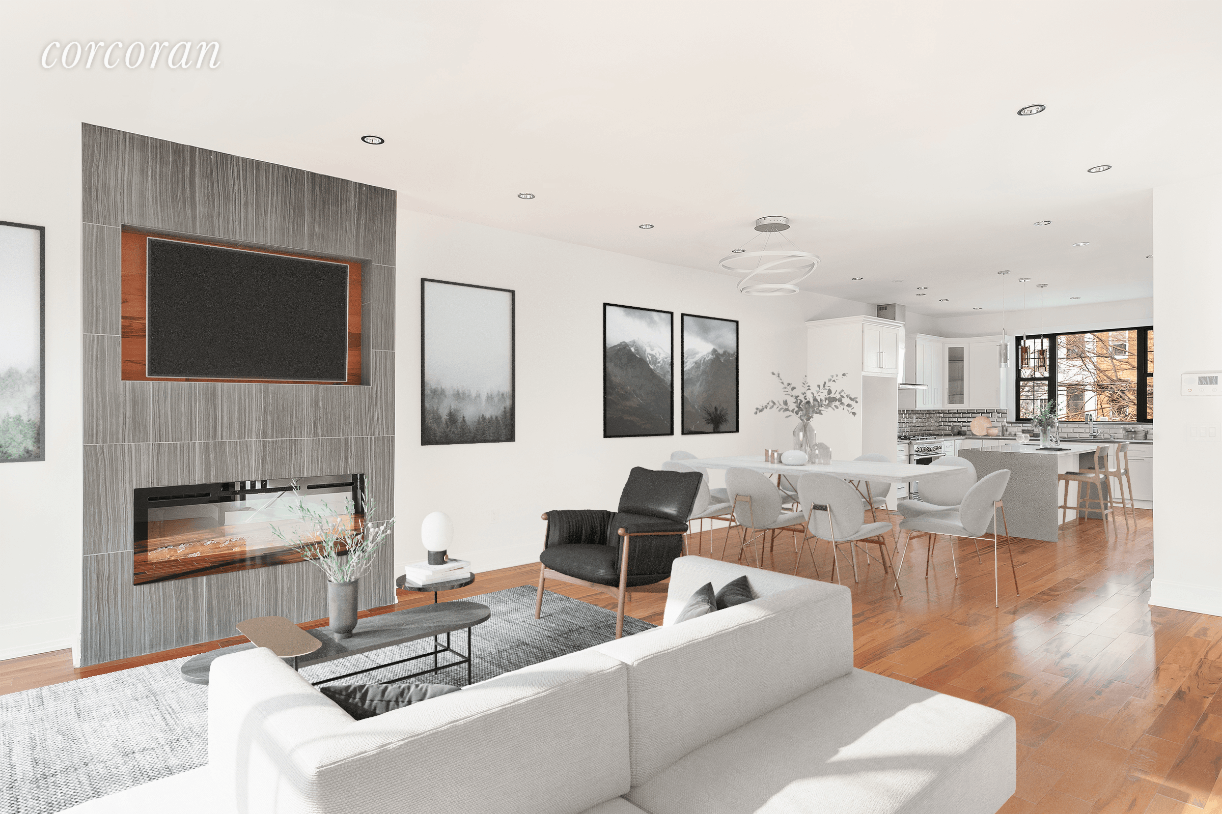 This renovated Bushwick townhouse is asking $1,550,000 and has a rental to help pay the mortgage