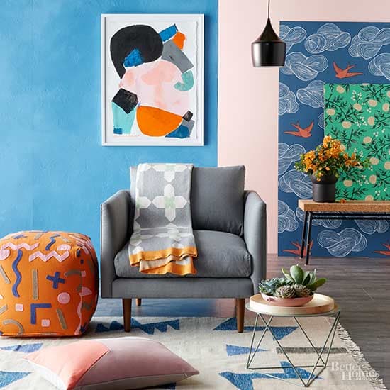 It just might be time to paint your apartment orange