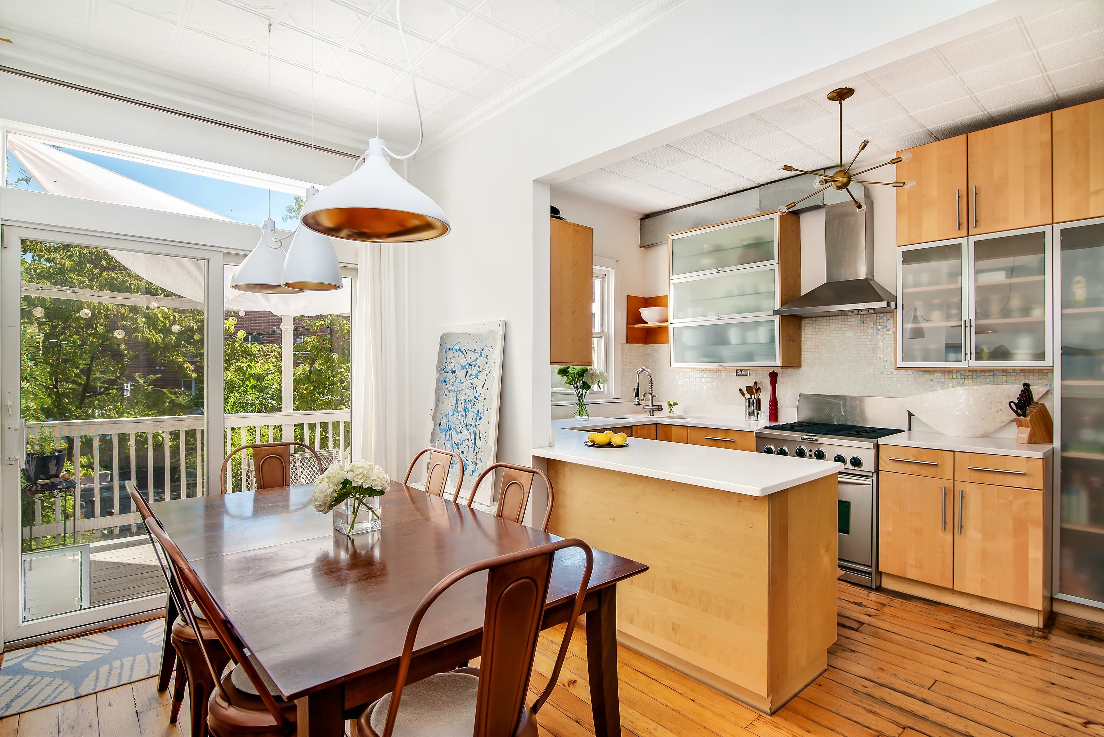 This Windsor Terrace townhouse is the perfect fit for a small family