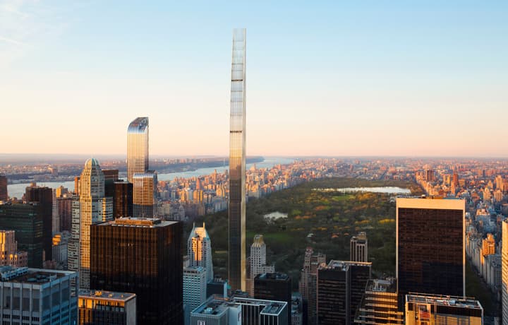 The world's skinniest skyscraper may never get built, Hamptons sales highest in two years, more