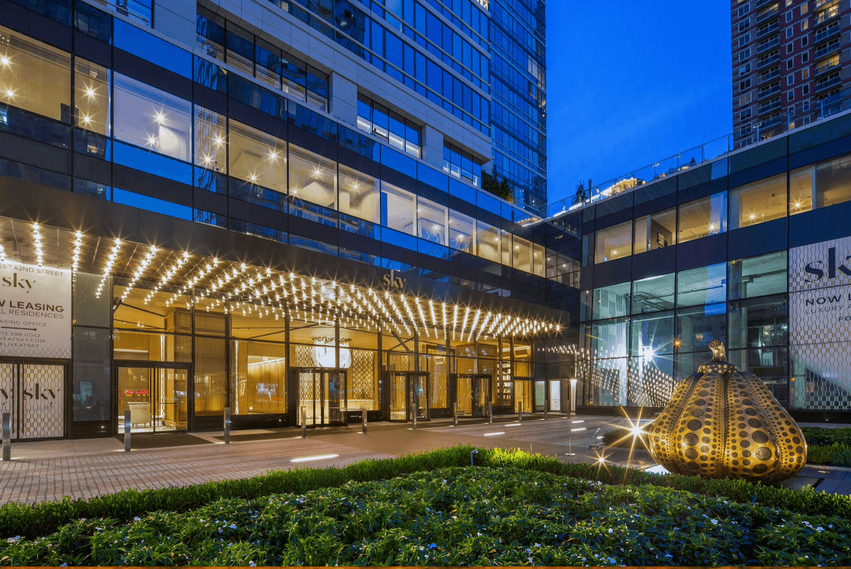 Creating curb appeal for NYC buildings with works of art