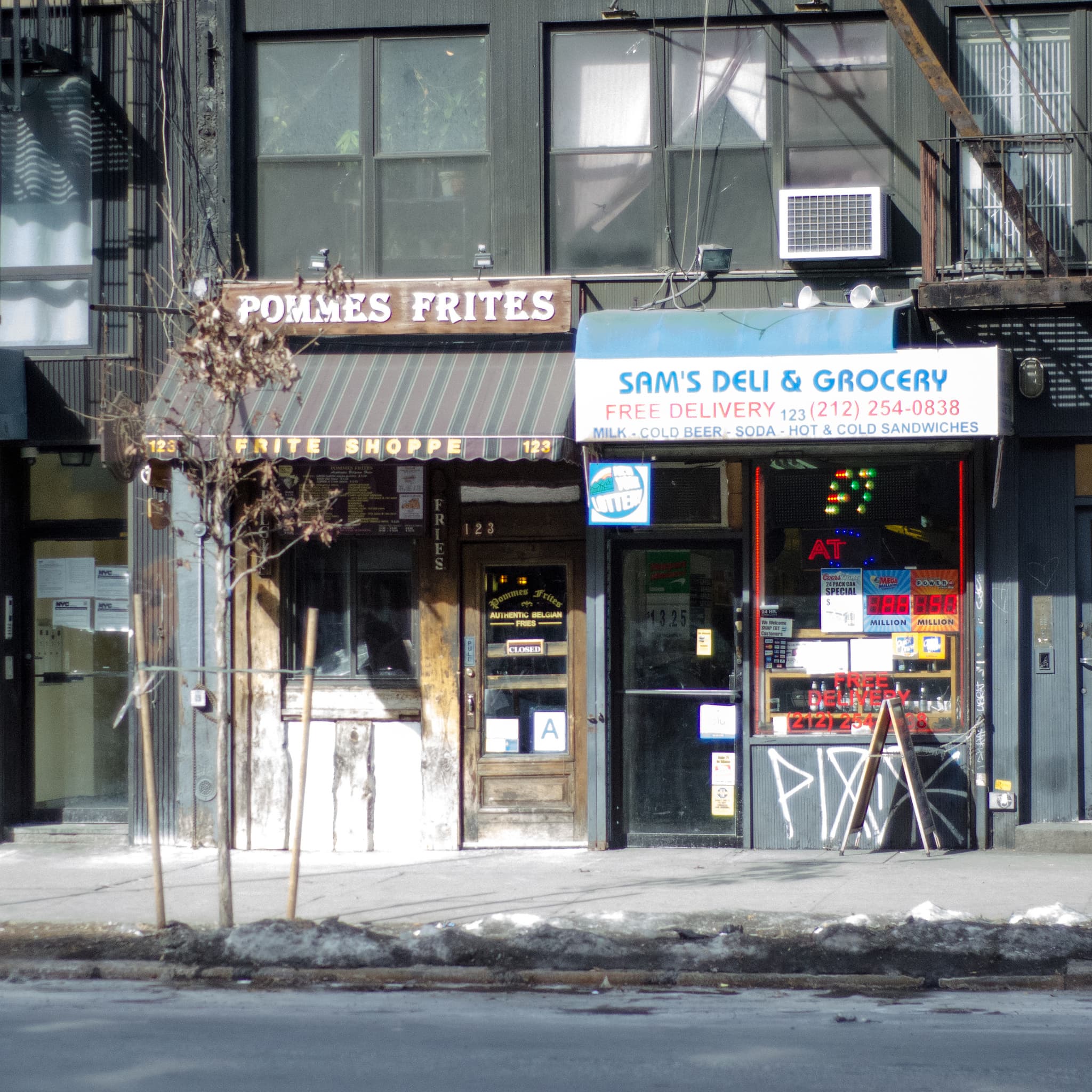 You can now buy the site of the East Village explosion