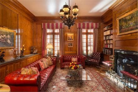 Luxe wood accents to warm up the cold winter months