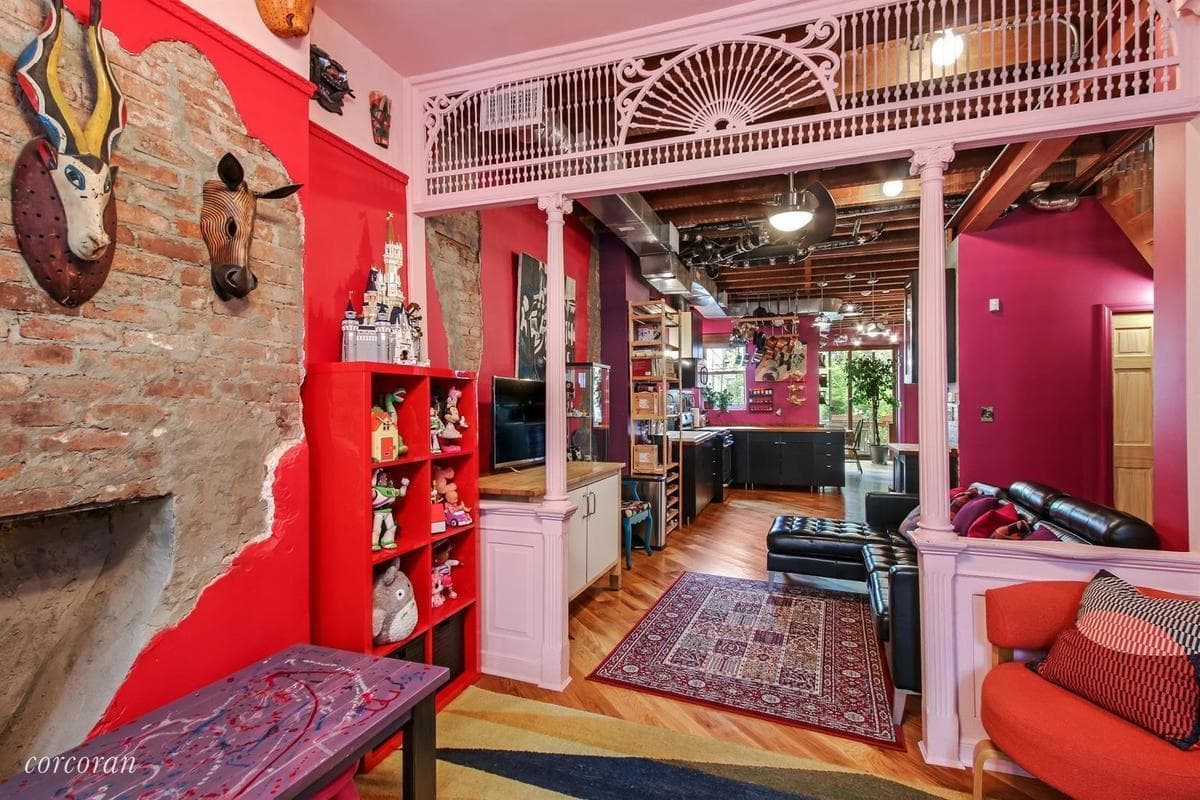 Colander light fixtures and pink walls: This Brooklyn townhouse lets its freak flag fly
