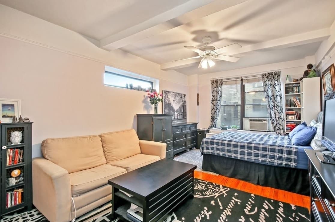 Live on the UWS for less than $400K in this studio corner-unit