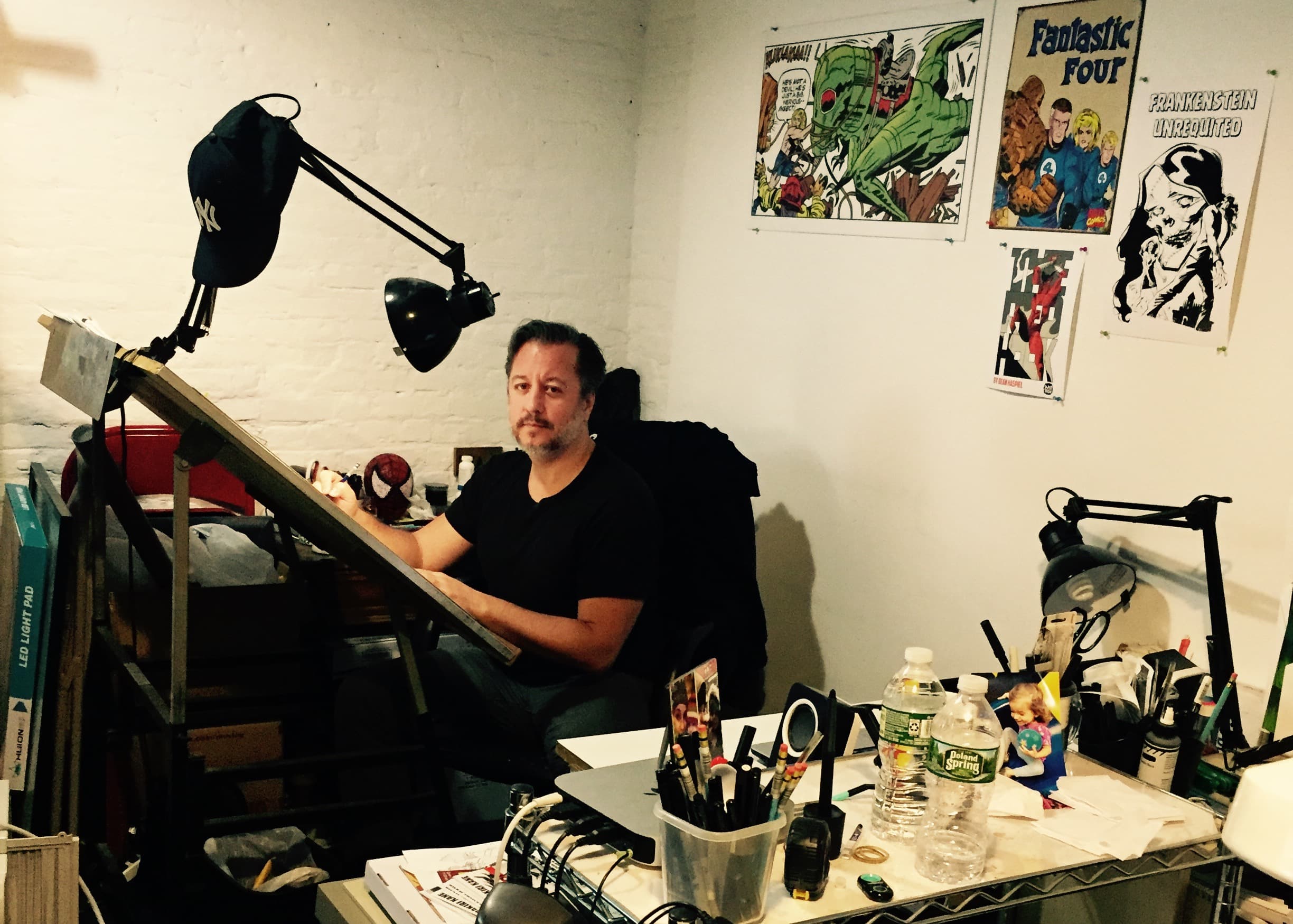 Comic book artist Dean Haspiel talks gentrification in Gowanus, his rural art colony fantasy, and more