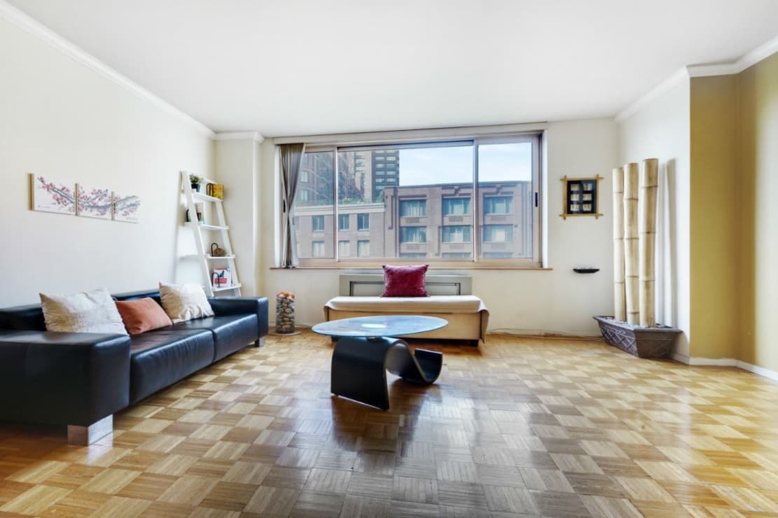 Here's how to make this Battery Park City one bedroom feel bigger