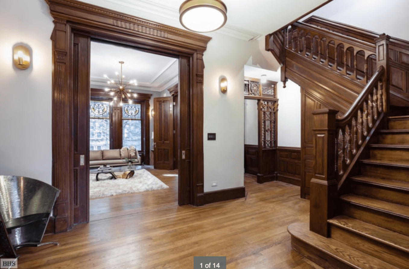 This Bed-Stuy brownstone has original details, outdoor spaces, and a rental unit