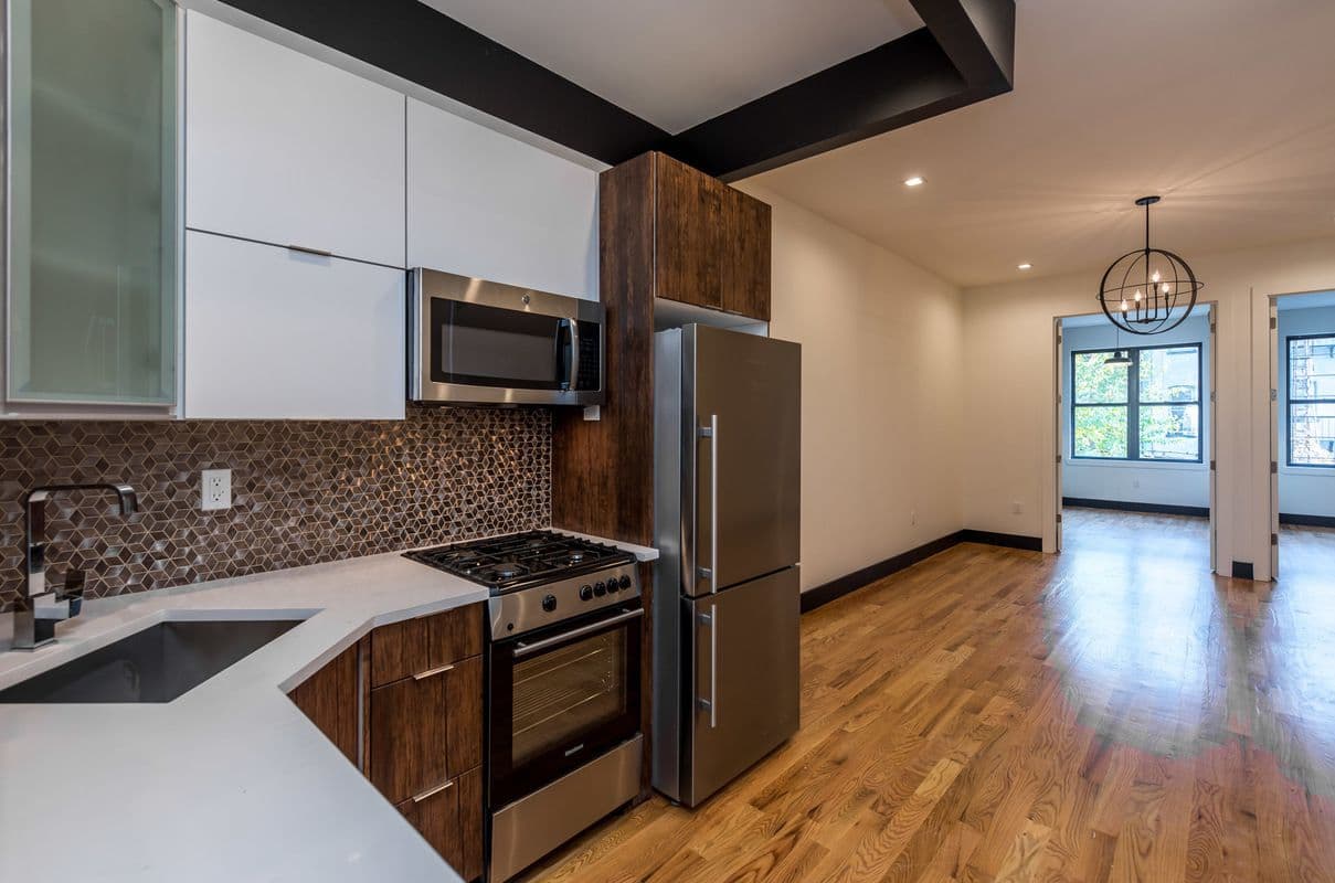 This $3,000 a month three bedroom in Bushwick could be a good fit for roommates 