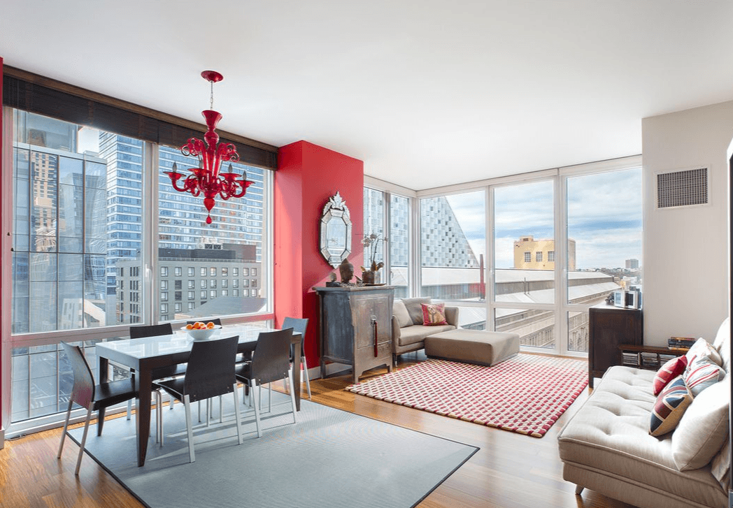 Two apartments have been combined to create this sprawling four-bedroom UWS condo