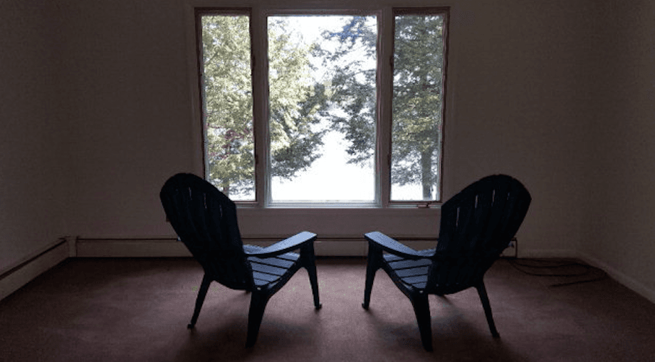 Outdoor chairs inside and more photos that won't help you sell your apartment