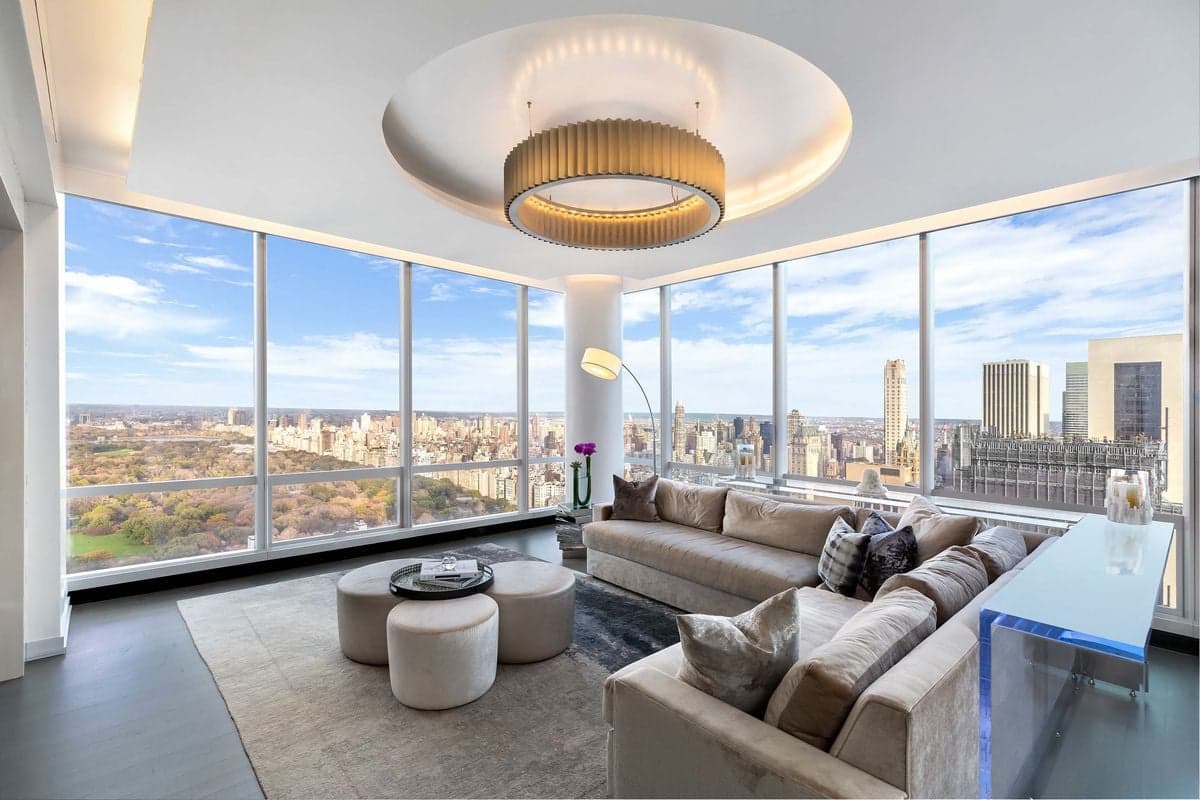 This sky-high Billionaires' Row apartment is listed for $59,000 a month