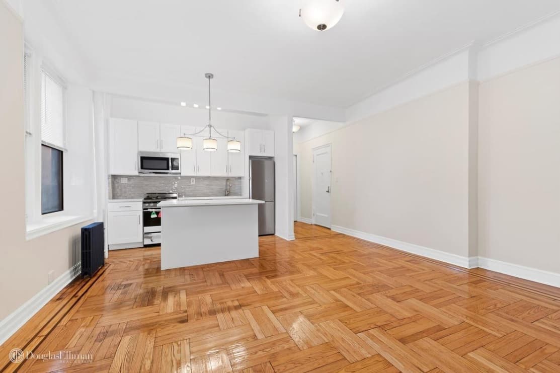 A sponsor unit co-op studio in Windsor Terrace that features a mix of old and new