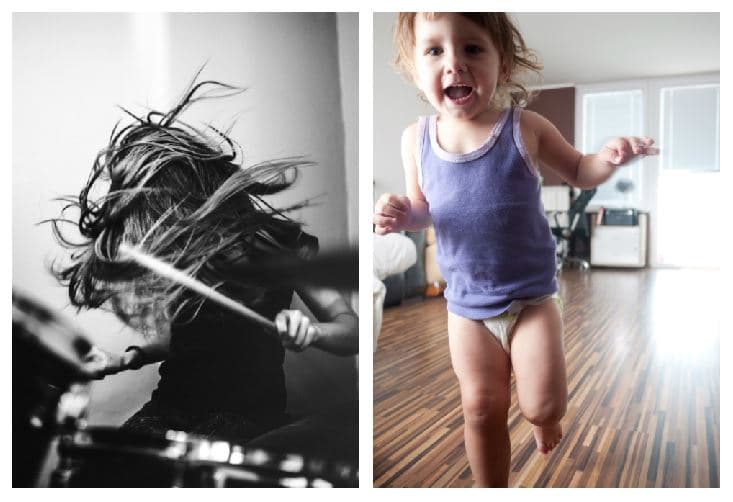 Would you rather have a musician as an upstairs neighbor, or a family with small kids?