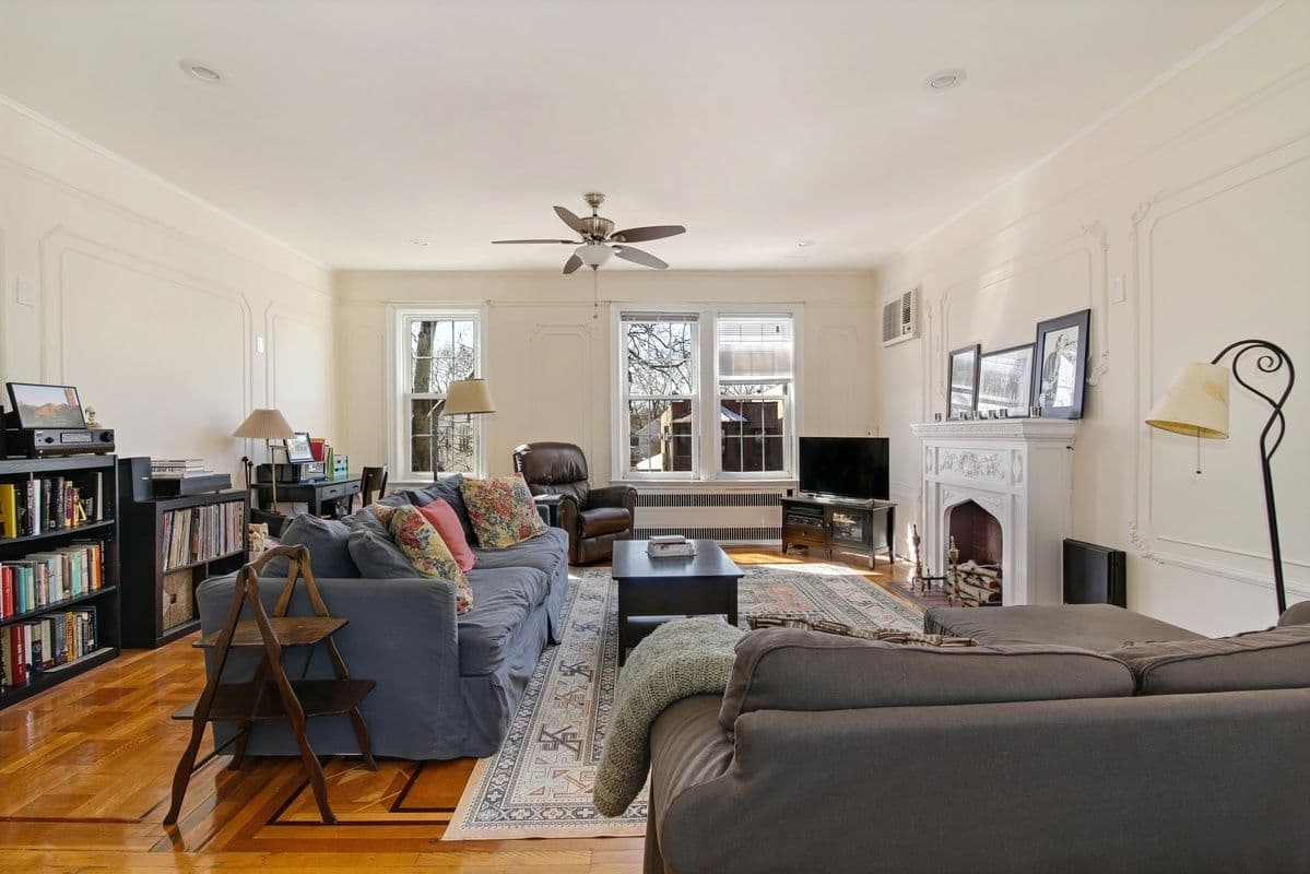 Would you rent this ornate two-bedroom in Bay Ridge for $2,450 a month?