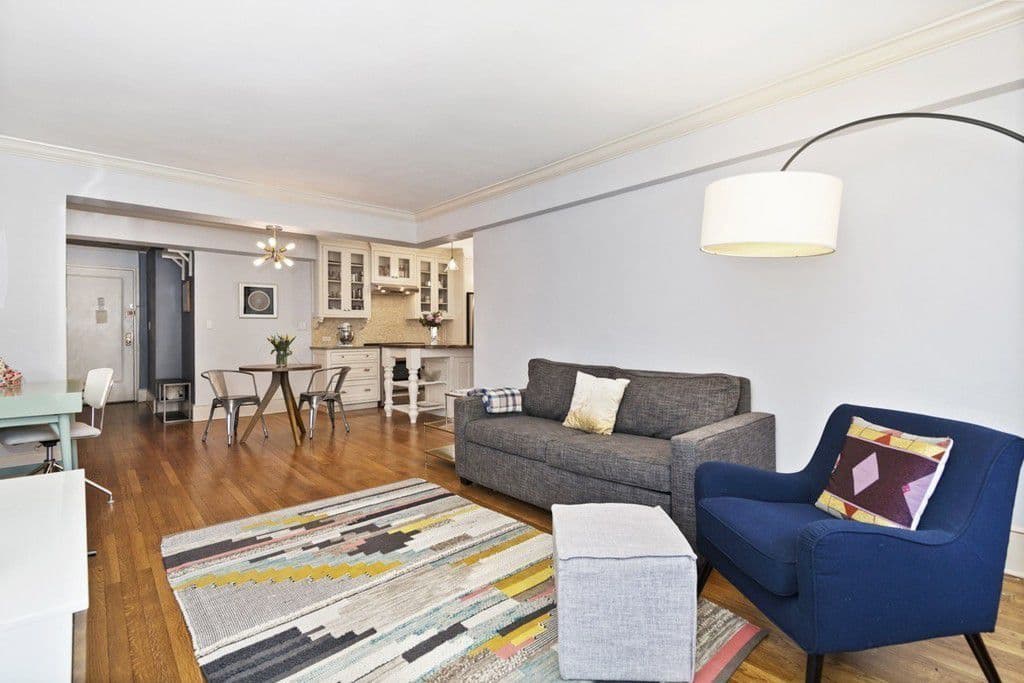 We found a nice one bedroom in Greenwich Village for $750,000, but there's a catch