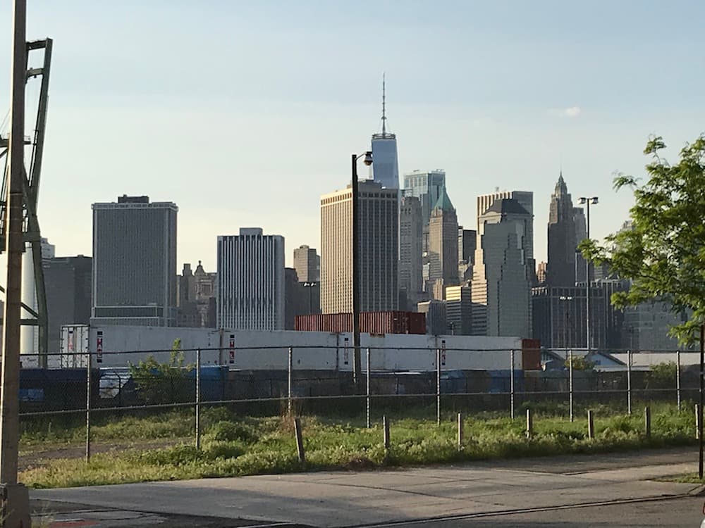 Disregard the slaughterhouse, garbage trucks, and possible structural problems. This 'haunted terror mansion' has a view