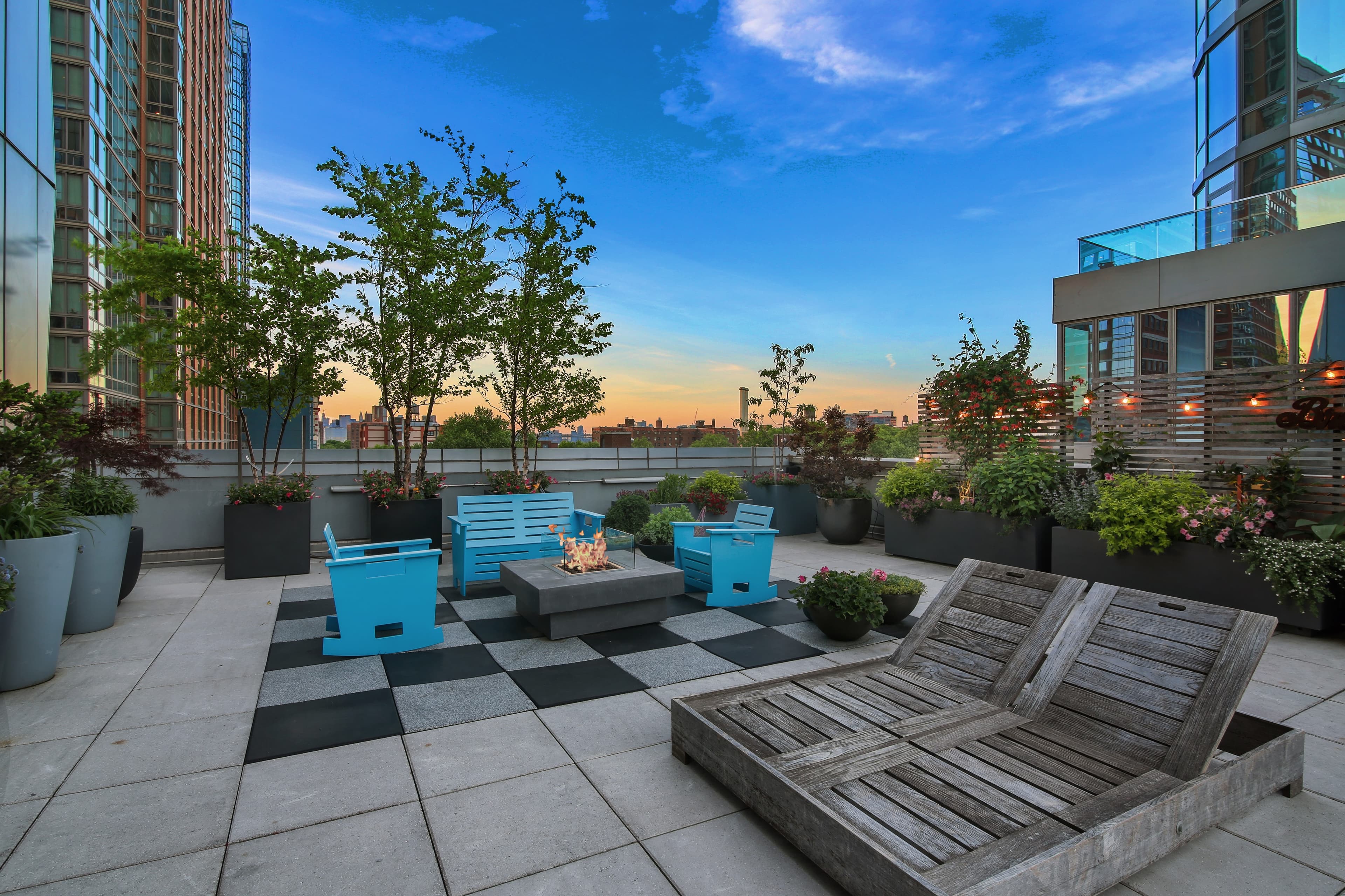 This downtown Brooklyn condo has a massive wraparound terrace