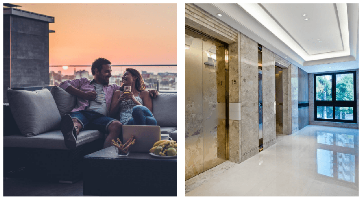 Would you rather have a great lobby or roof deck?