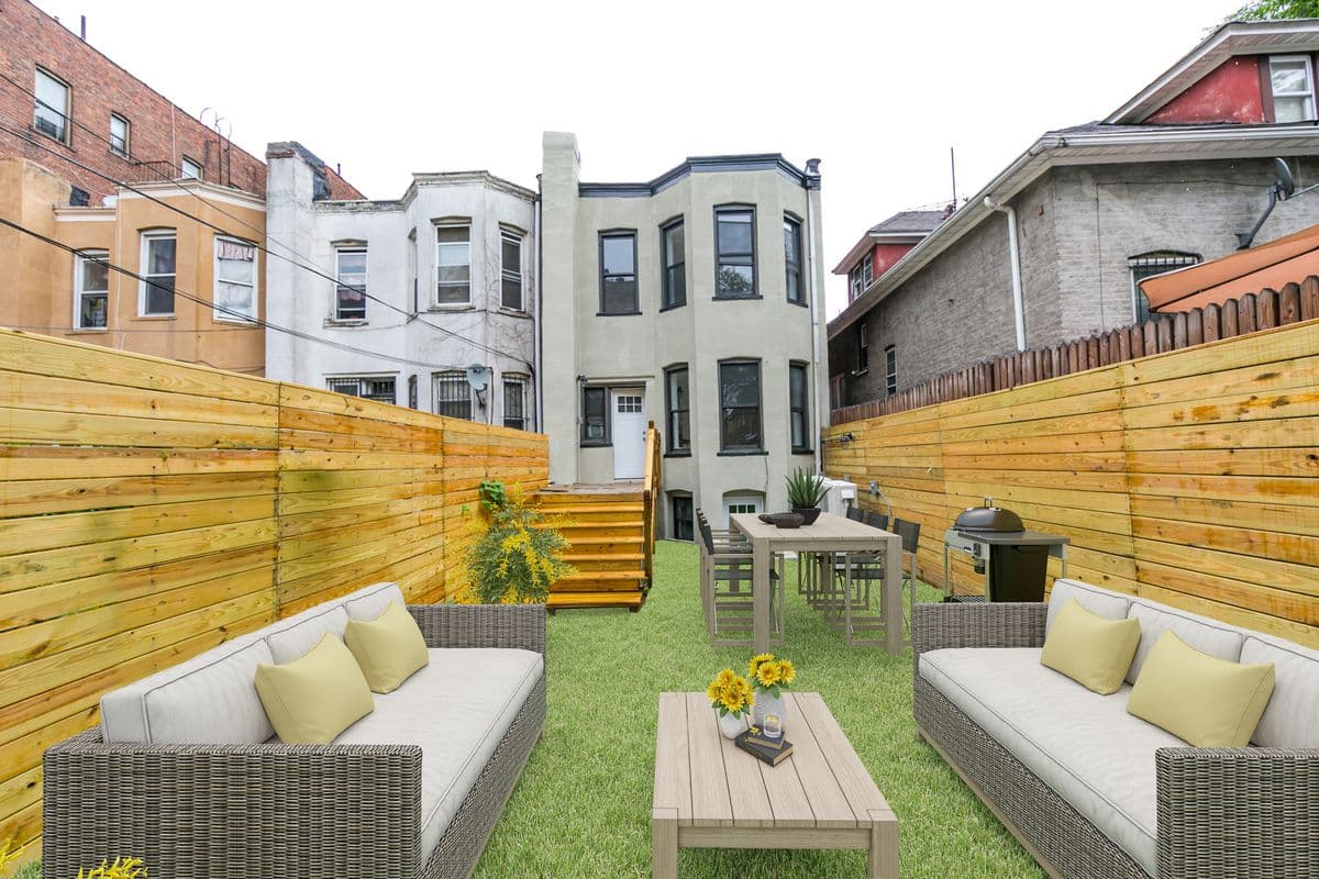 An East Flatbush townhouse with a large back yard and rental income for $1,100,000