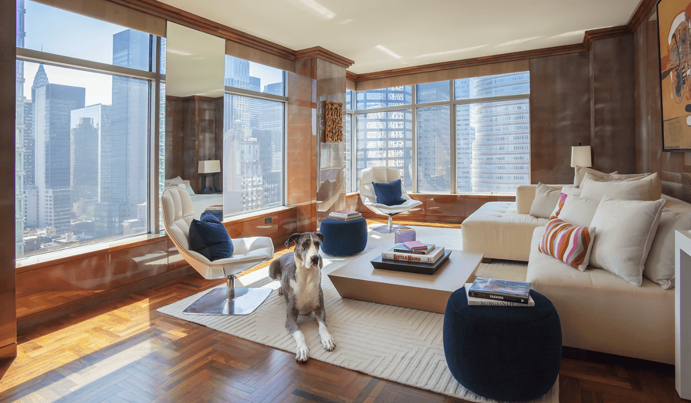 Meet the Great Dane that sells New York City luxury real estate