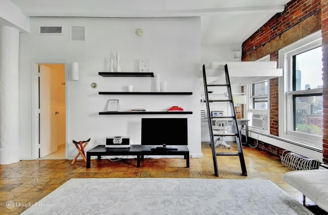 A West Village studio for $749,000, if you don't mind sleeping in a loft bed