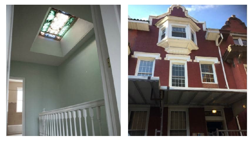 Rent two floors of a historic townhouse in the Bronx, for $2,500