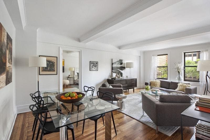 This Midtown East one bedroom has room to spare, plus a view of the UN