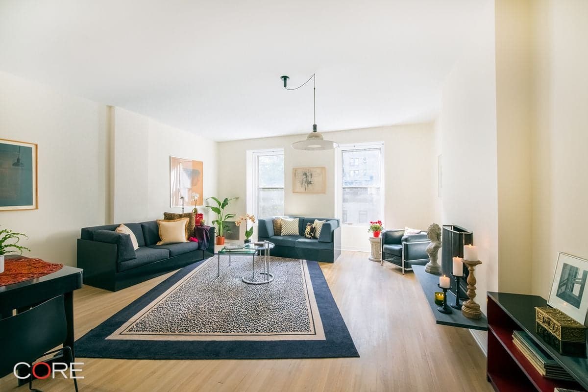 An UWS one bedroom with loft space and a shared terrace, for $1 million