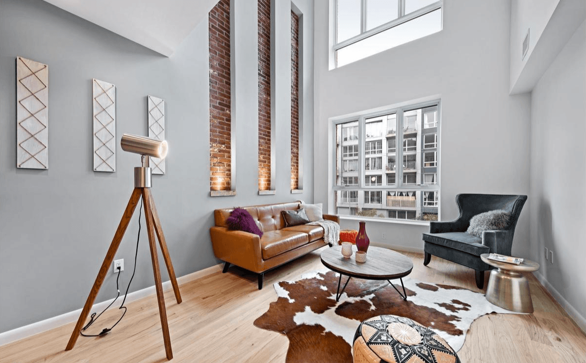 This airy East Williamsburg condo is listed for under $1 million