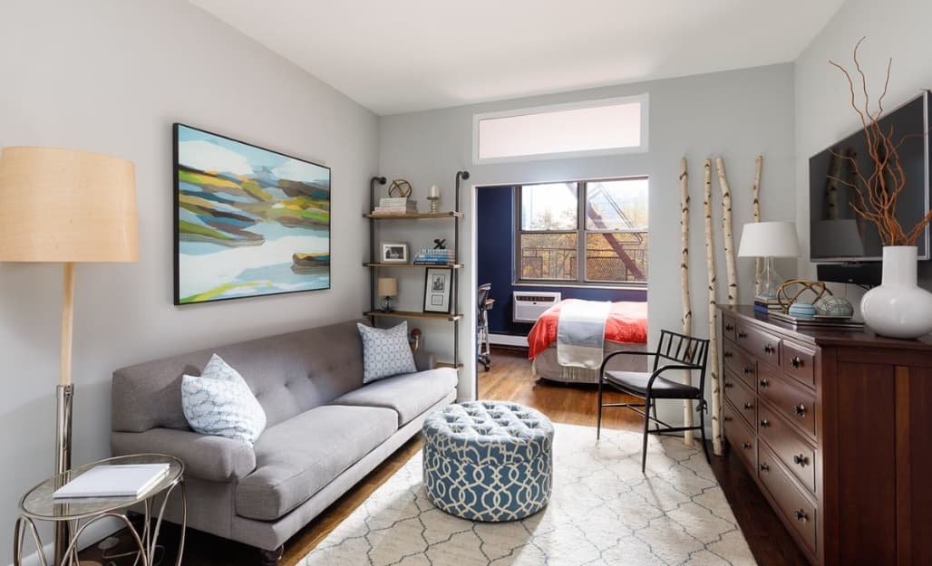 An UWS studio that feels like a one bedroom, for $495,000