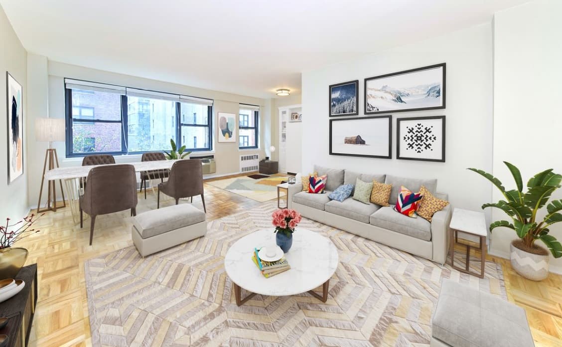 A renovated UES studio with a Murphy bed and lots of light, for $399,000