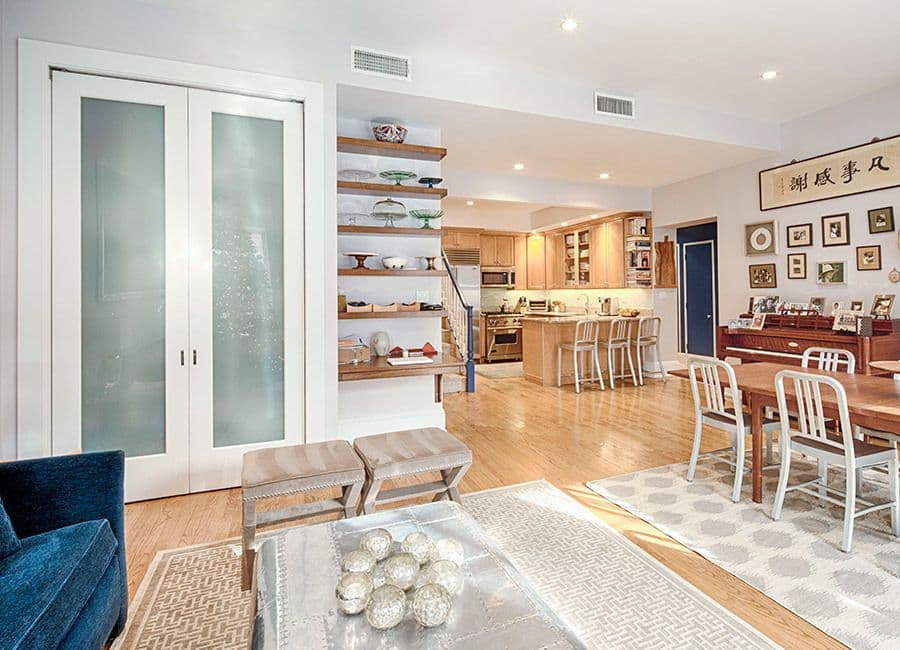 This four-bedroom Park Slope condo is a block from Prospect Park and has a private roof deck