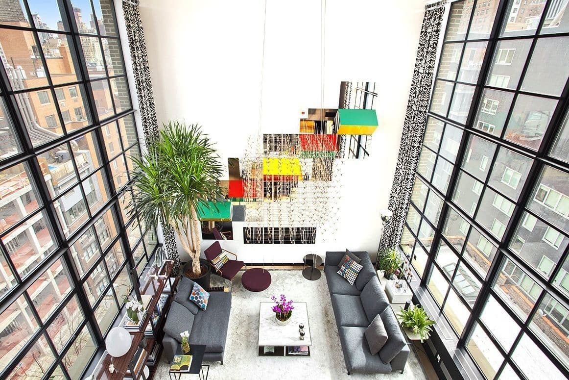 This Chelsea penthouse condo comes with three outdoor spaces and a show-stopping living room 