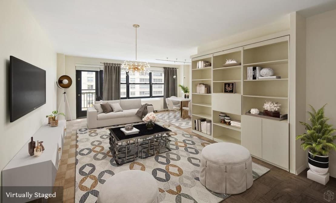 A strategy for a UWS co-op with patched floors, boring walls and a dated kitchen