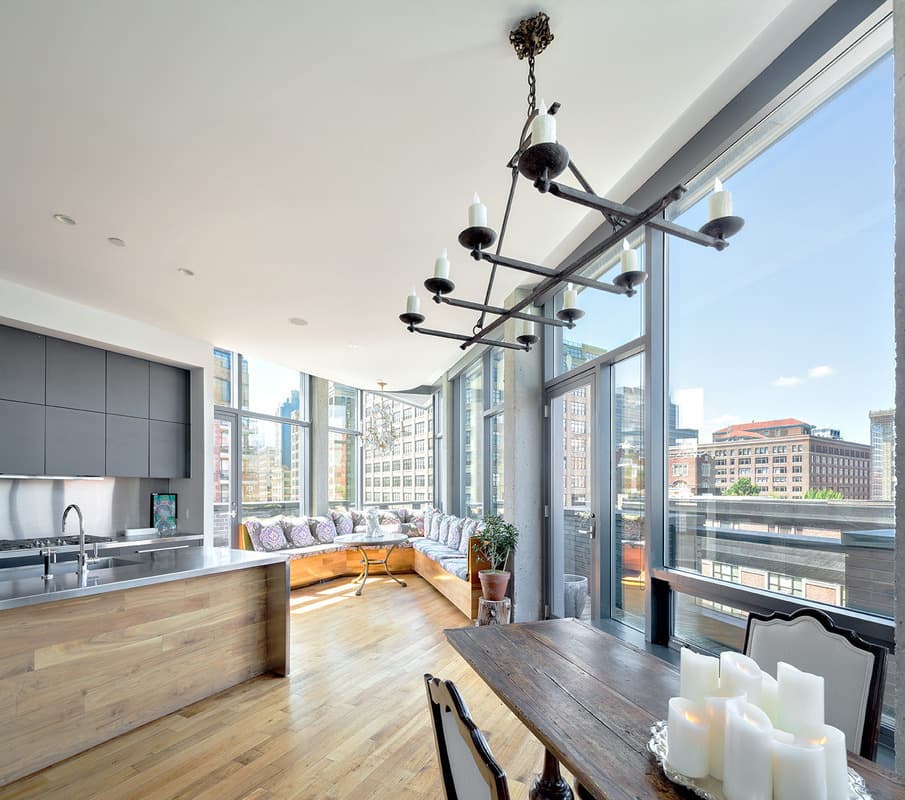 This West Village penthouse is oddly shaped but has serious views 