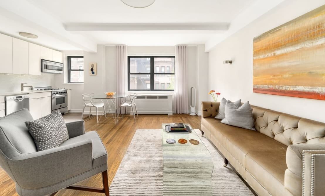 An updated Upper West Side studio with a space-saving Murphy bed, for $435,000