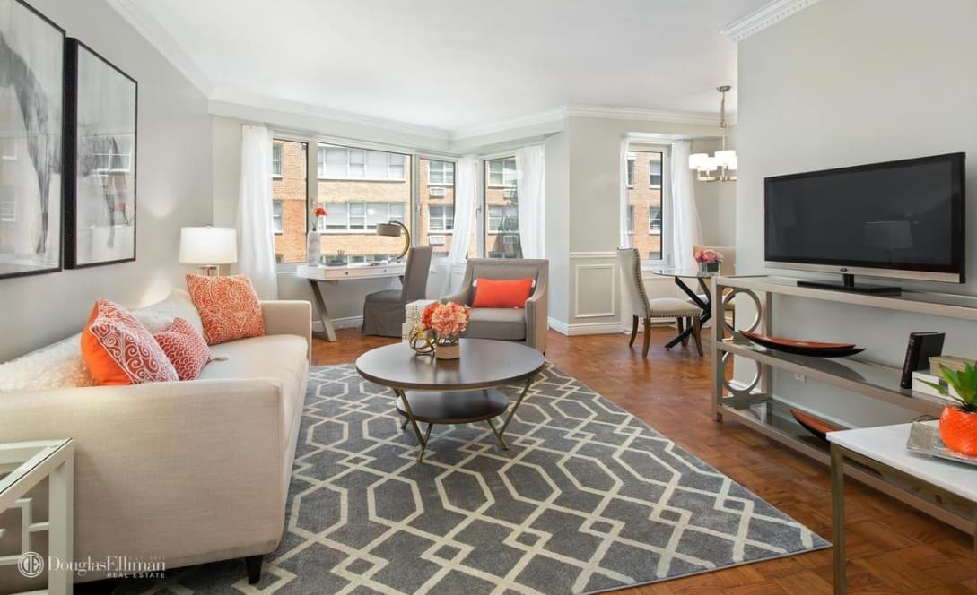 A Sutton Place studio with a separate dining area, for $475,000