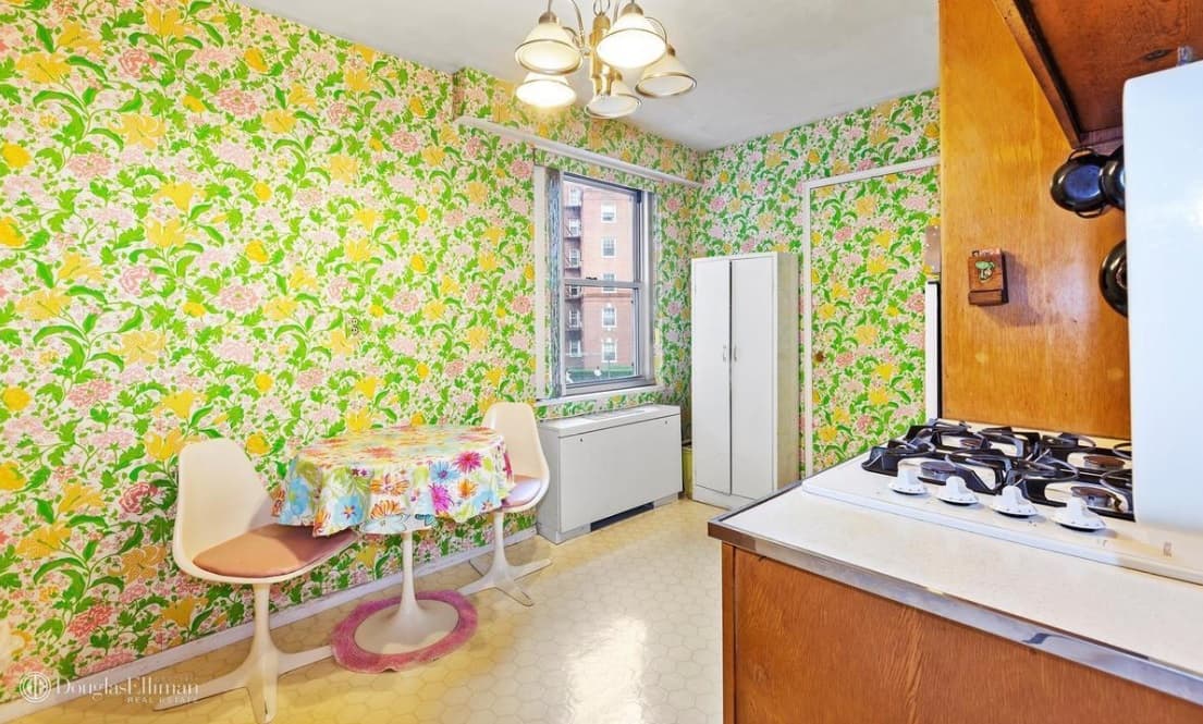 Banish the garish wallpaper, open up the kitchen, and other upgrades for a Forest Hills fixer-upper 