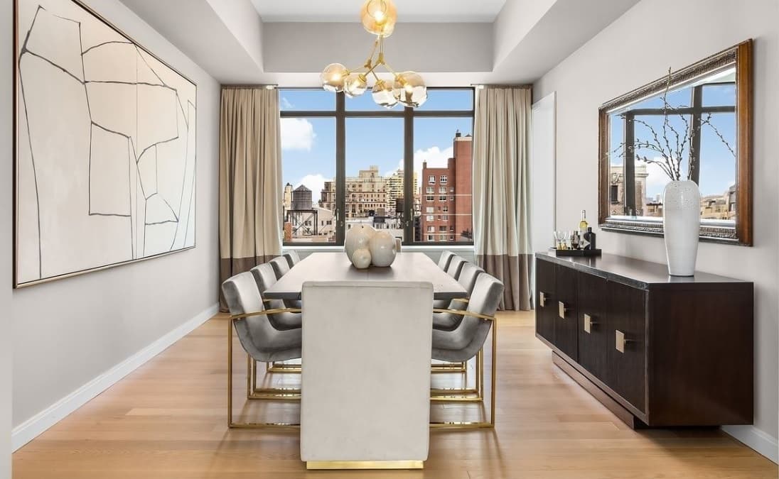 Want a NYC condo in a new development with a separate dining room? Here's where to find one