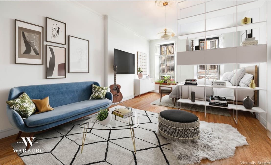 A Park Slope studio with high ceilings and lots of storage, for $415,000