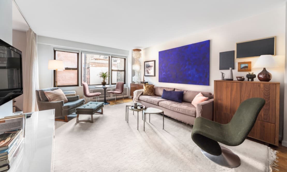 A Kips Bay studio with a separate sleeping alcove, for $475,000