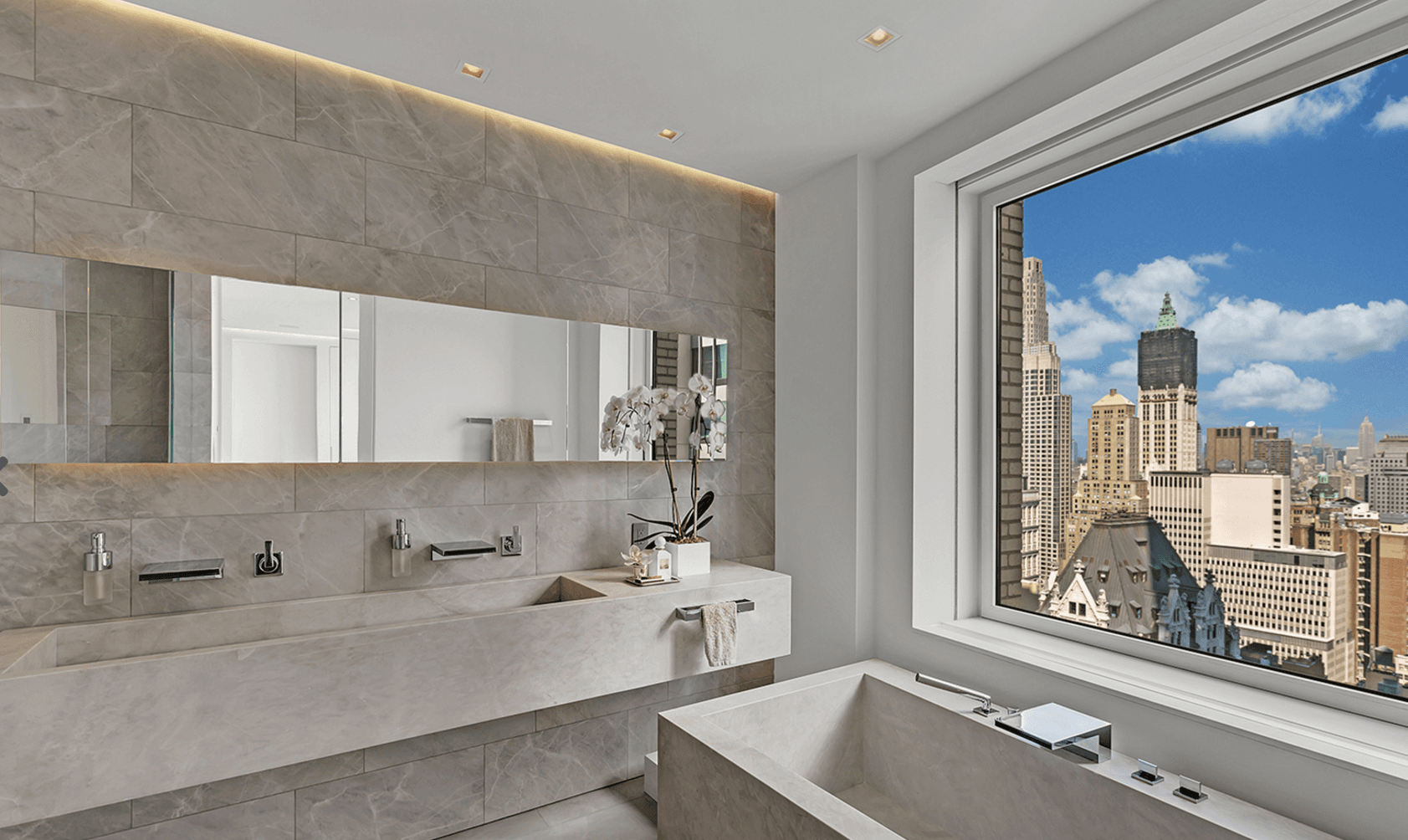 Six bathrooms with windows and inspiring views