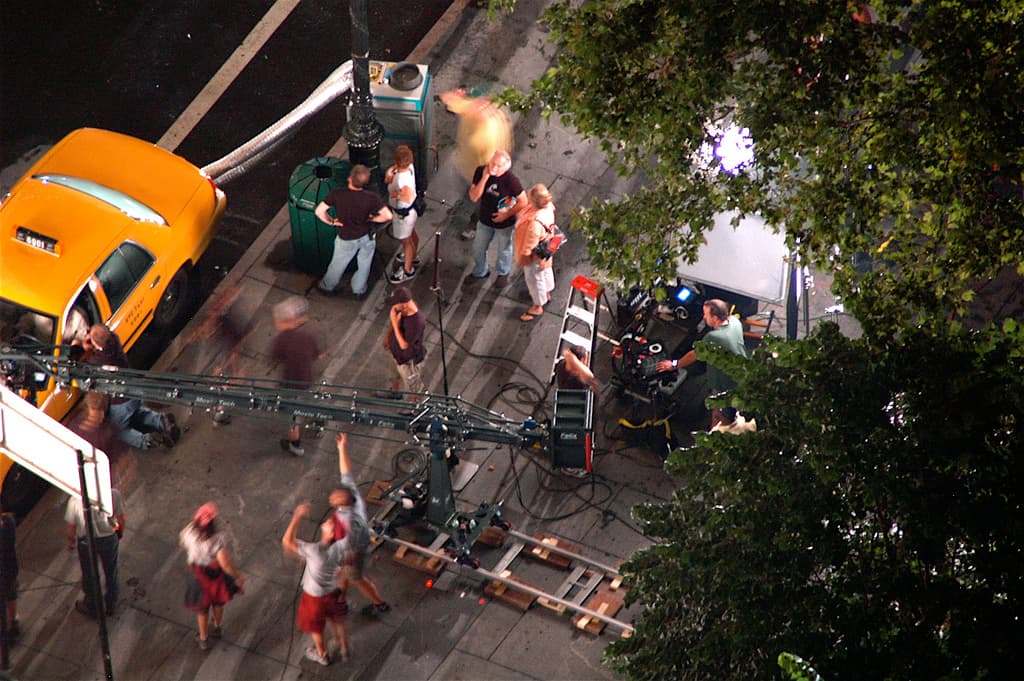 New Yorkers making big bucks off of film shoots, a tour through 42nd Street's history, and more