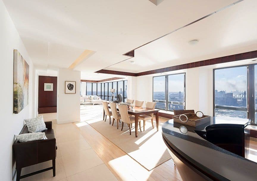 You'll have river views for days in this duplex penthouse