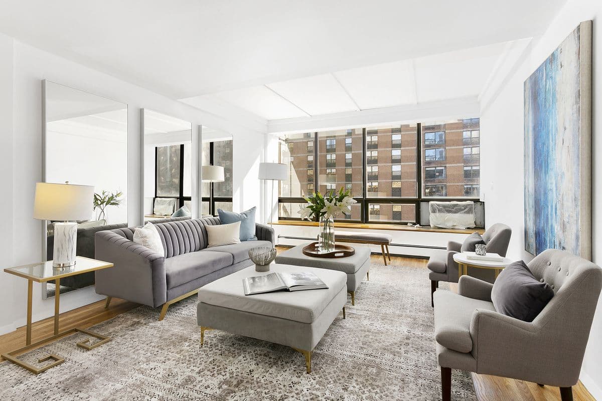 A prewar two bedroom on the UWS with lots of windows, for $999,000