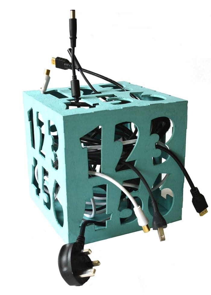 Keep your cords tangle-free with the CableCube