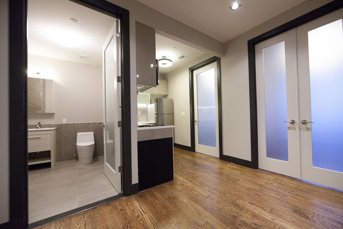 Grab two friends and rent in our top neighborhood for college grads for under $1,000 per month each