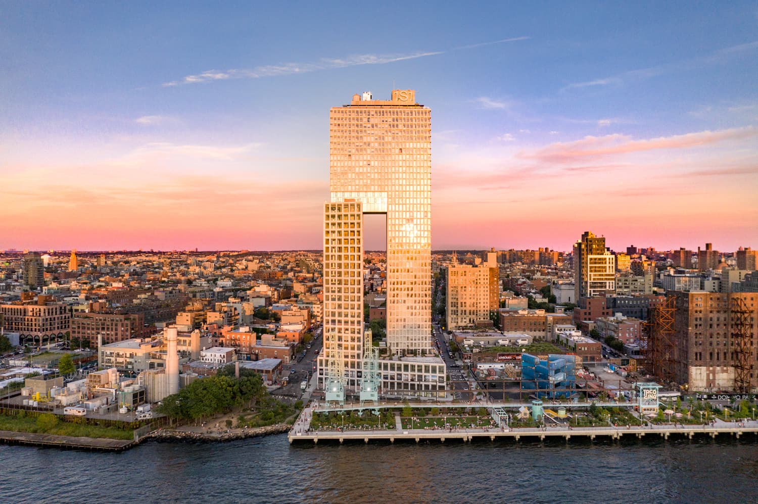 Want to live in a rent-stabilized luxury building on the Williamsburg waterfront? Try the 266 Kent affordable housing lottery at One South First