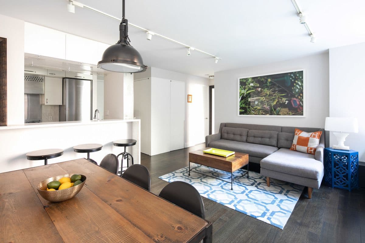 A renovated one bedroom in Tribeca that's priced below the median at $1,195,000